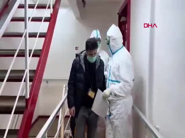 Antalya Limanı'nda, MERS-CoV senaryosuyla