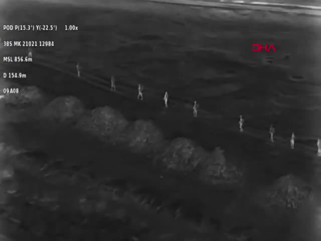 Iğdır'da düzensiz göçmen geçişlerini