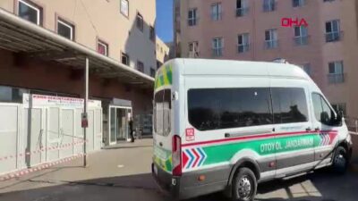 Tekirdağ'da jandarma ekiplerinin otoyol kontrolünde