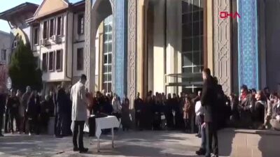 Amasya'da duruşmaya giderken geçirdiği trafik