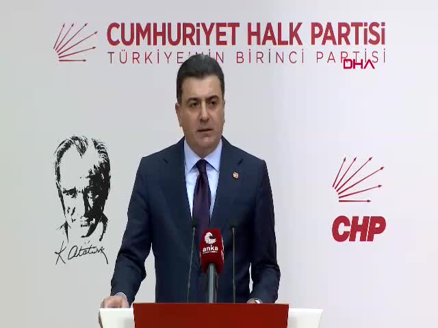 CHP Sözcüsü Zeynel Emre,