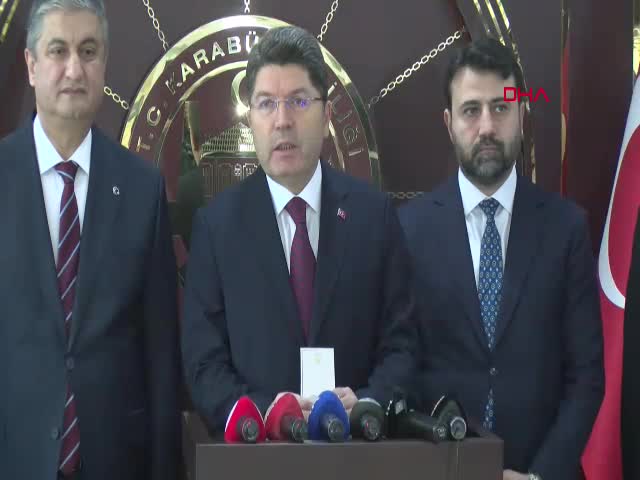 Adalet Bakanı Yılmaz Tunç,