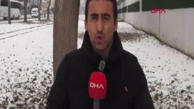 Batman'da etkili olan kar yağışı