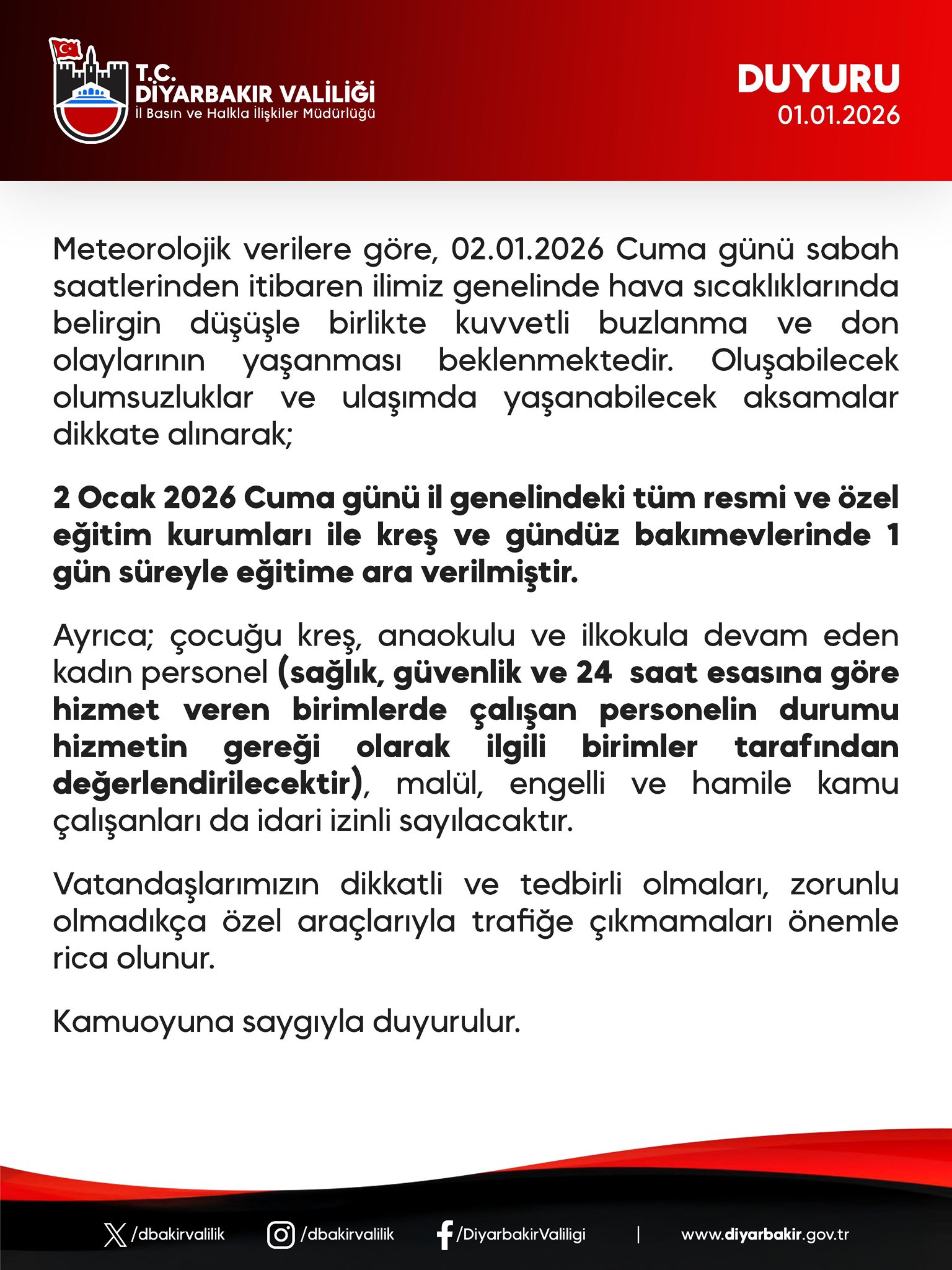 Diyarbakır, Bingöl, Tunceli ve Mardin