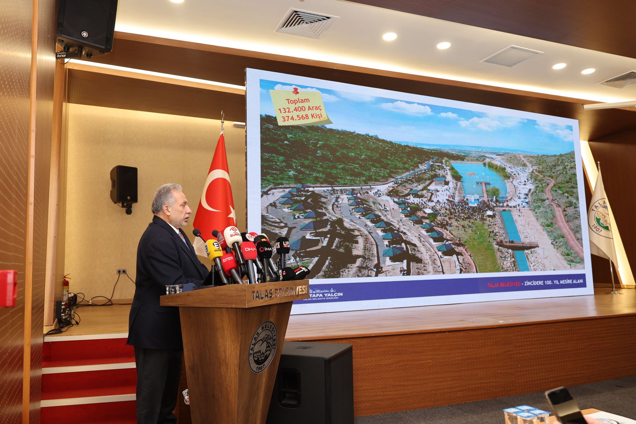 Talas Belediye Başkanı Mustafa Yalçın,