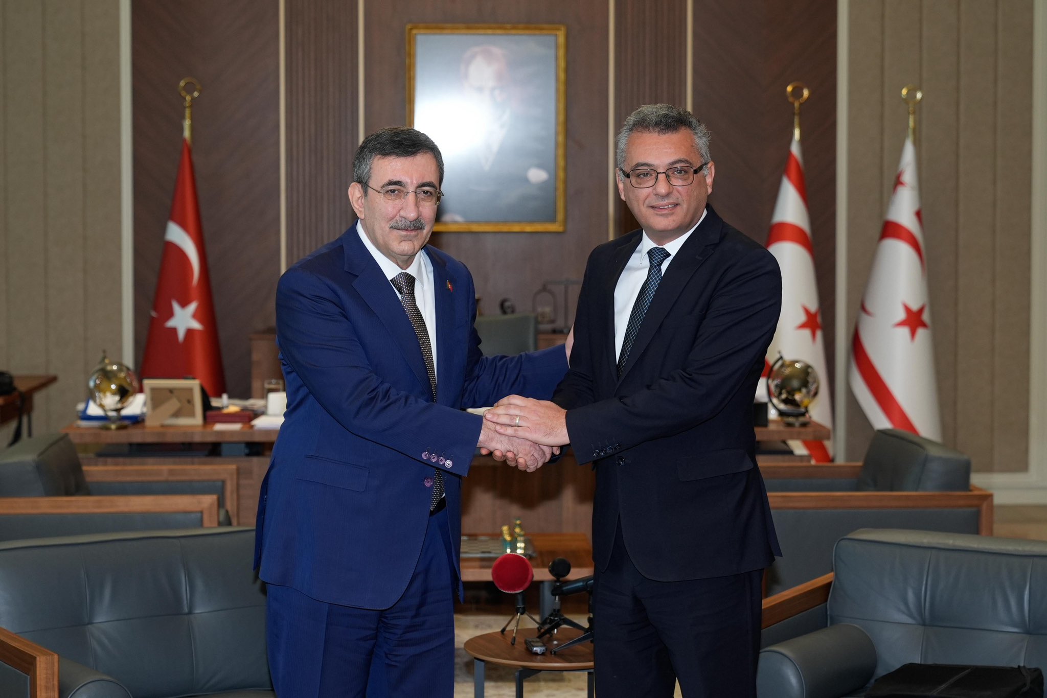 Cumhurbaşkanı Yardımcısı Cevdet Yılmaz, KKTC