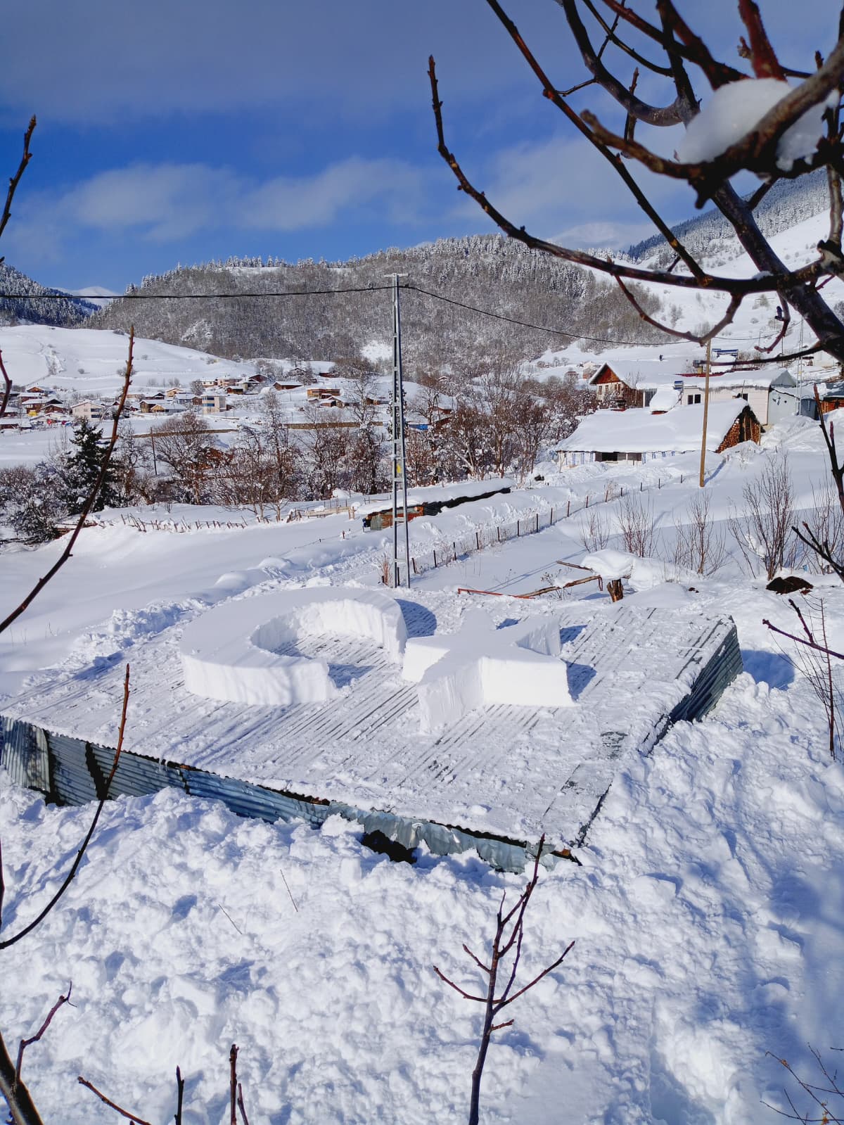 Artvin'in Ardanuç ilçesinde Hakan Öztürk,