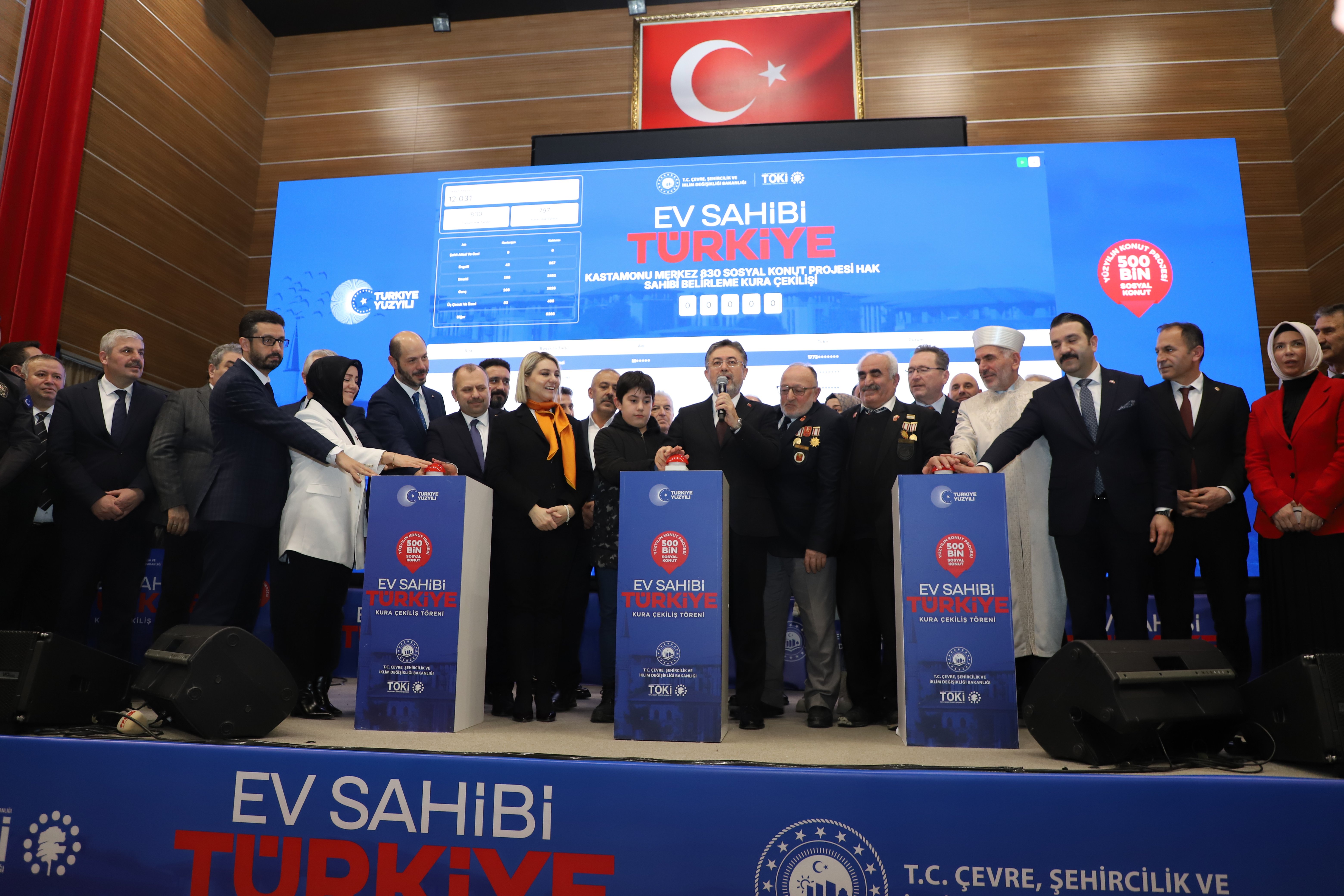 Kastamonu'da 500 Bin Sosyal Konut