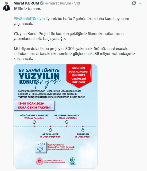 Çevre, Şehircilik ve İklim Değişikliği