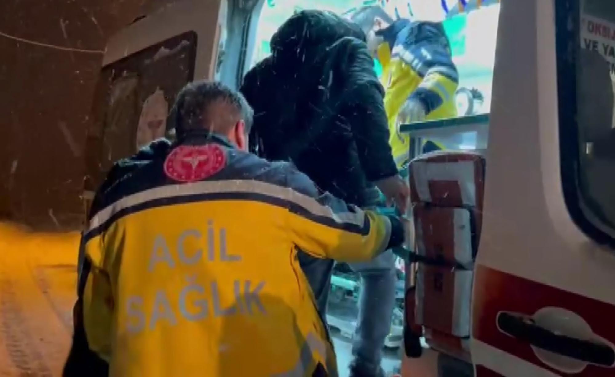 Ağrı'nın Hamur ilçesinde, tipi