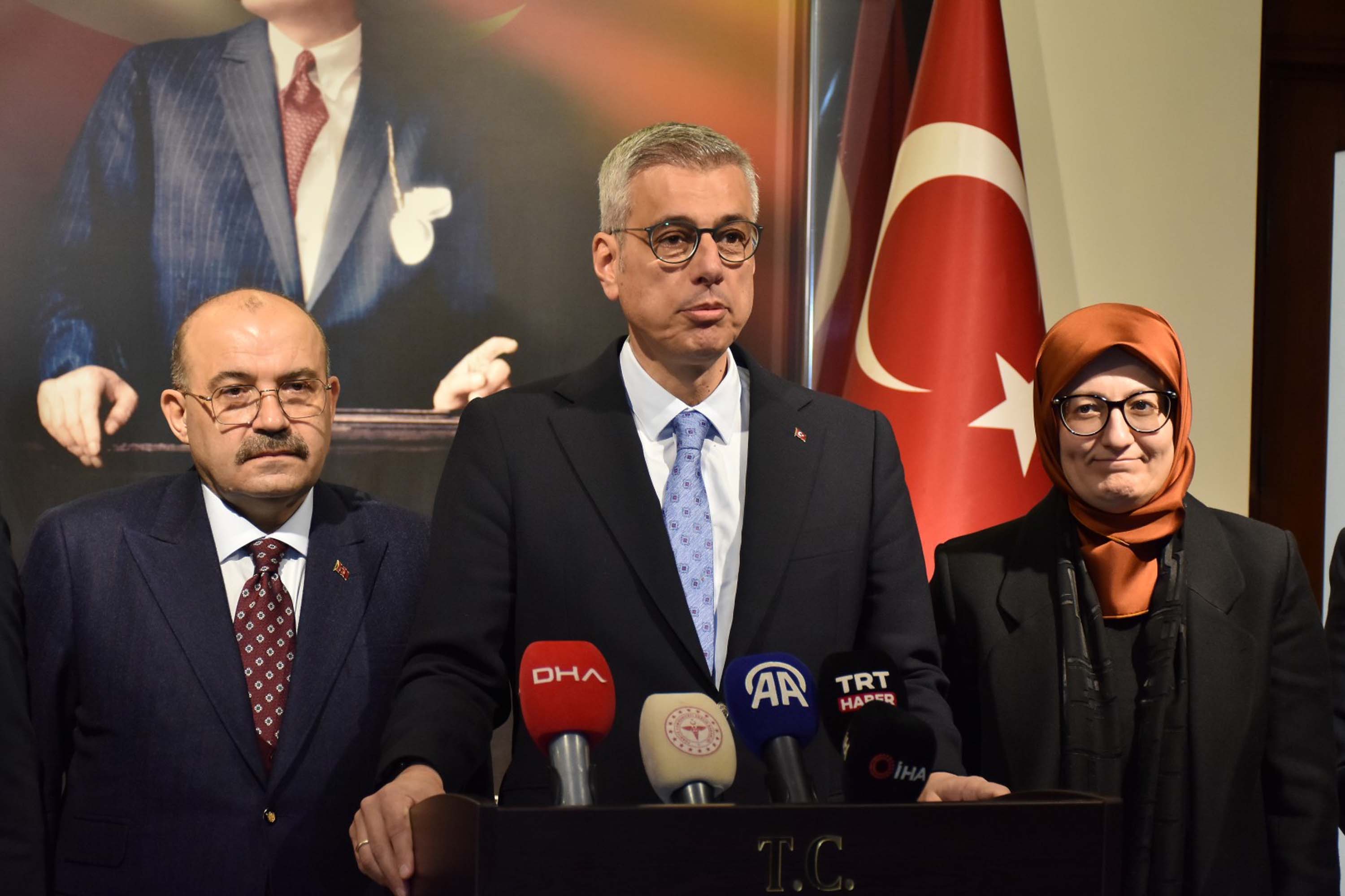 Sağlık Bakanı Kemal Memişoğlu, Türkiye'nin