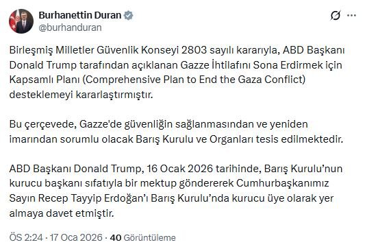 ABD Başkanı Trump, BMGK onaylı