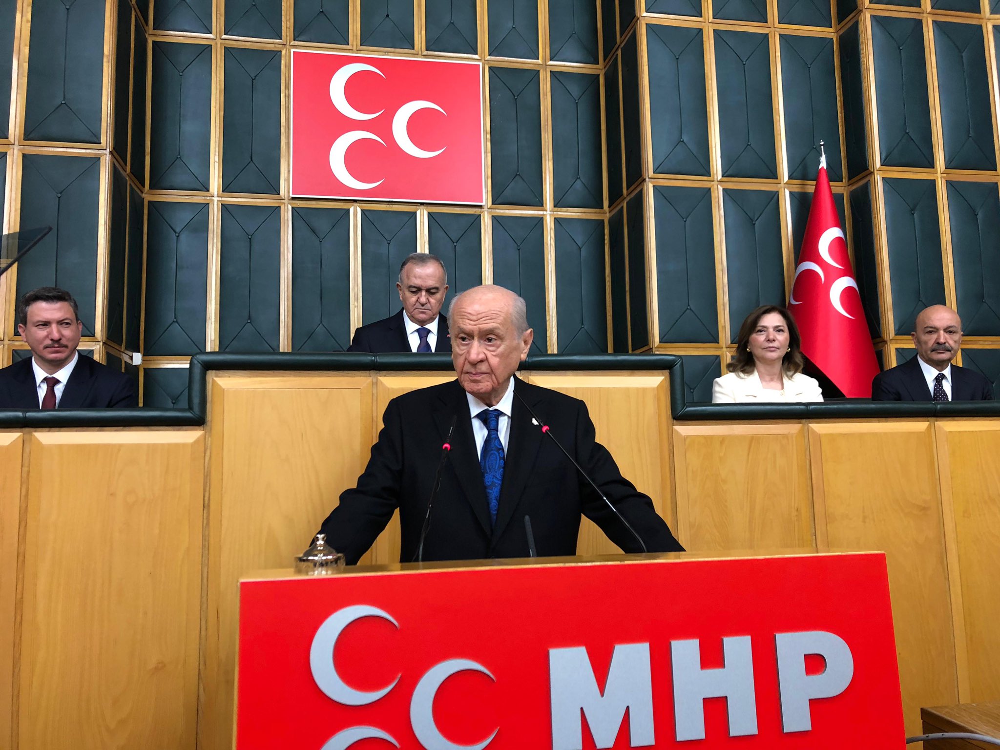 MHP Genel Başkanı Devlet Bahçeli,