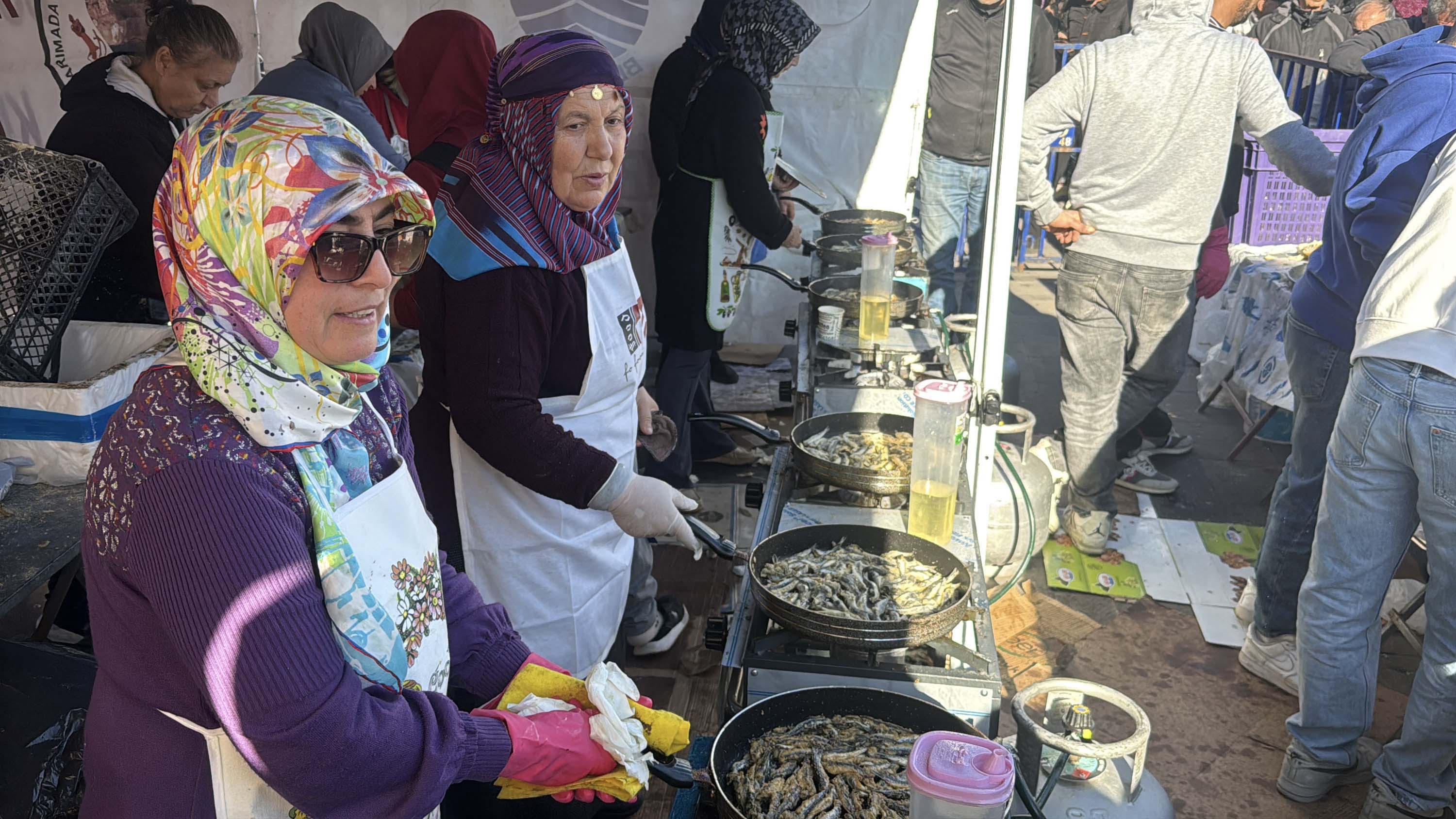 Bodrum'da düzenlenen 10. Hamsi Festivali'nde