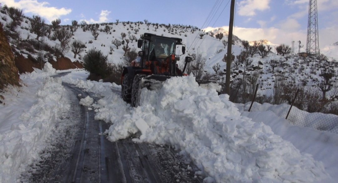 Batman'da yoğun kar yağışı 333