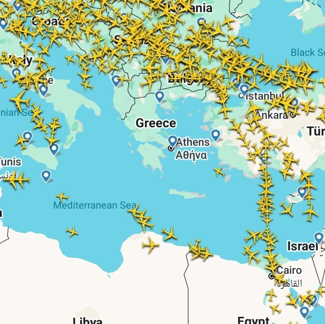 Yunanistan'da Atina FIR sistemindeki