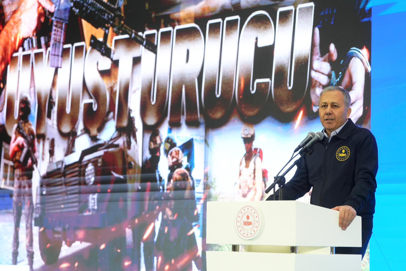 İçişleri Bakanı Ali Yerlikaya, uyuşturucuyla