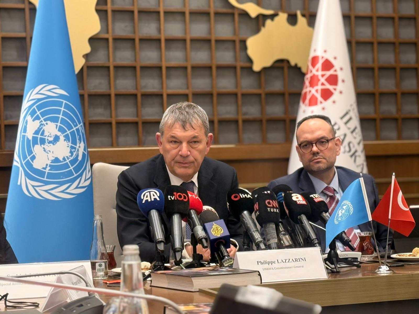 UNRWA Genel Komiseri Philippe