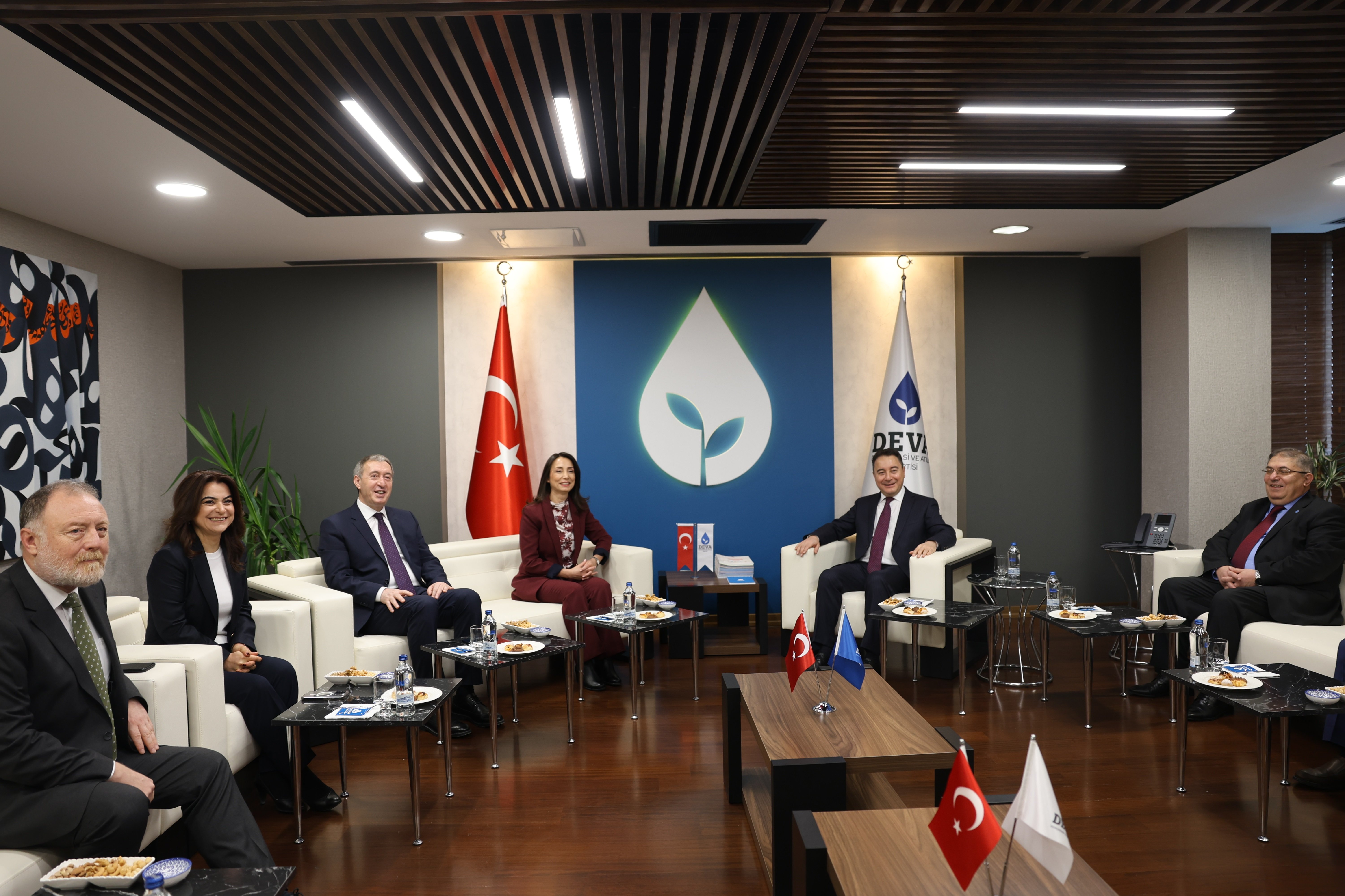 DEM Parti liderleri Ali Babacan'ı