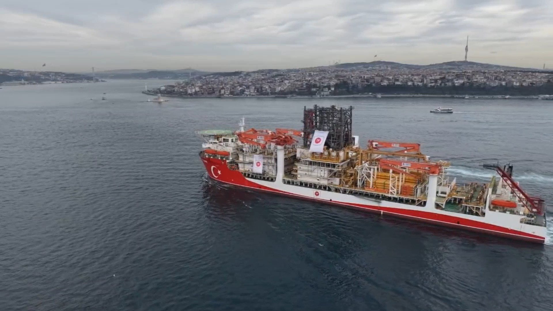 Türkiye'nin 6. sondaj gemisi Yıldırım,