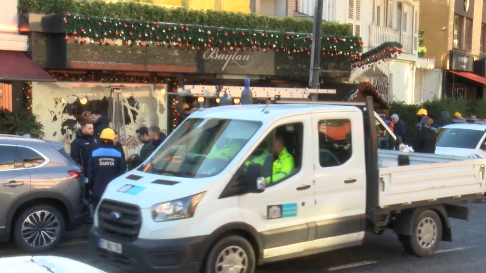 İstanbul Bebek'teki tarihi Baylan Pastanesi'nin