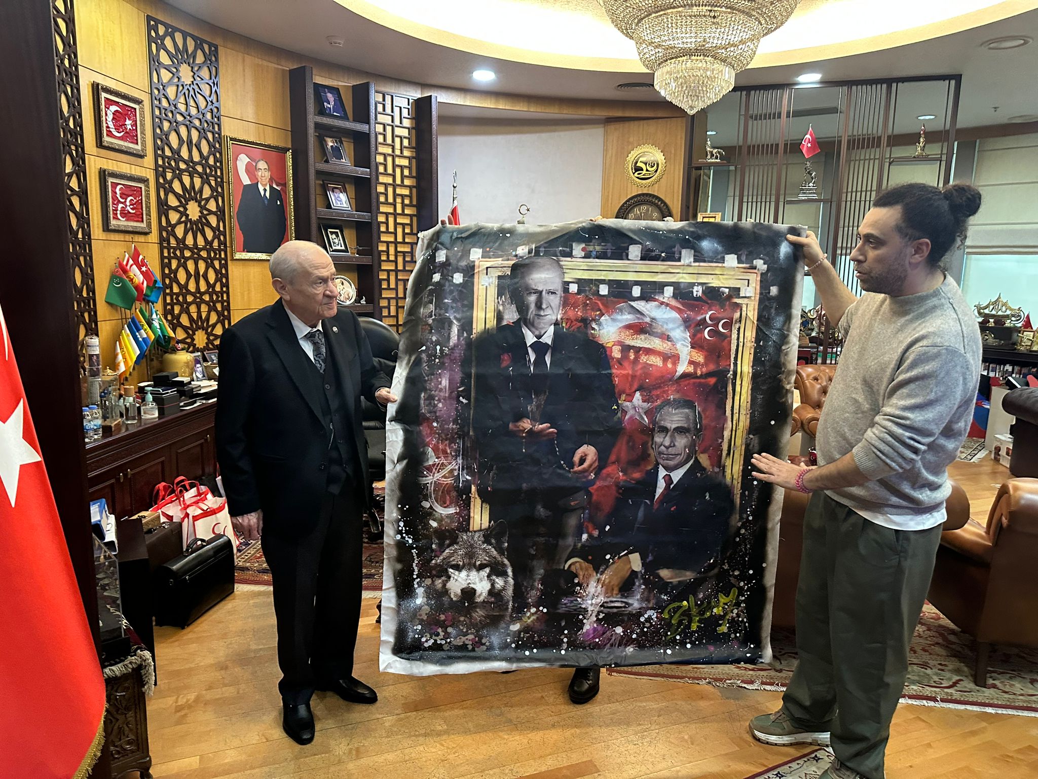 MHP Genel Başkanı Devlet Bahçeli,