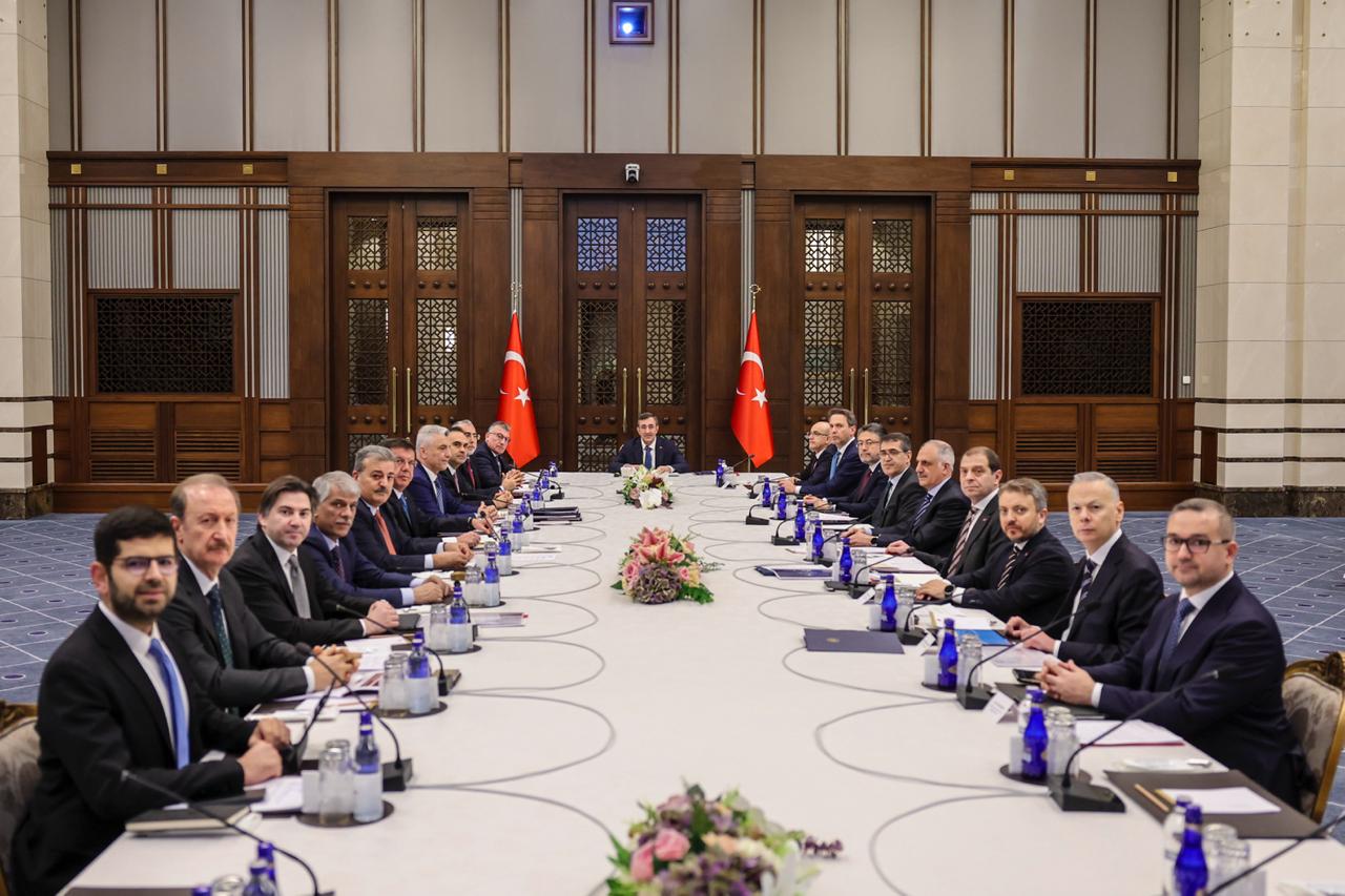 Cumhurbaşkanı Yardımcısı Cevdet Yılmaz başkanlığında