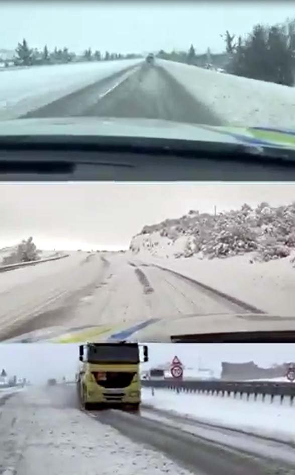 Gaziantep Valisi Kemal Çeber, kar