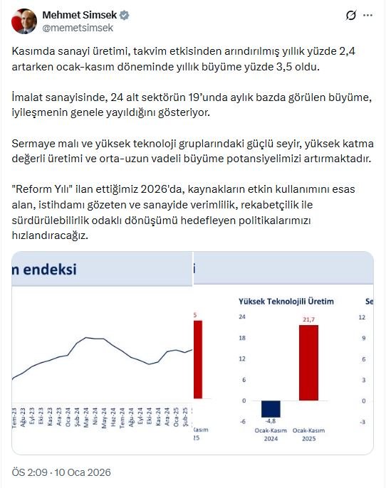 Hazine ve Maliye Bakanı Mehmet
