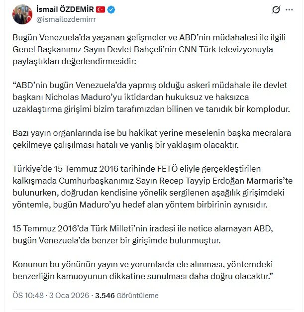 MHP Genel Başkanı Devlet Bahçeli,