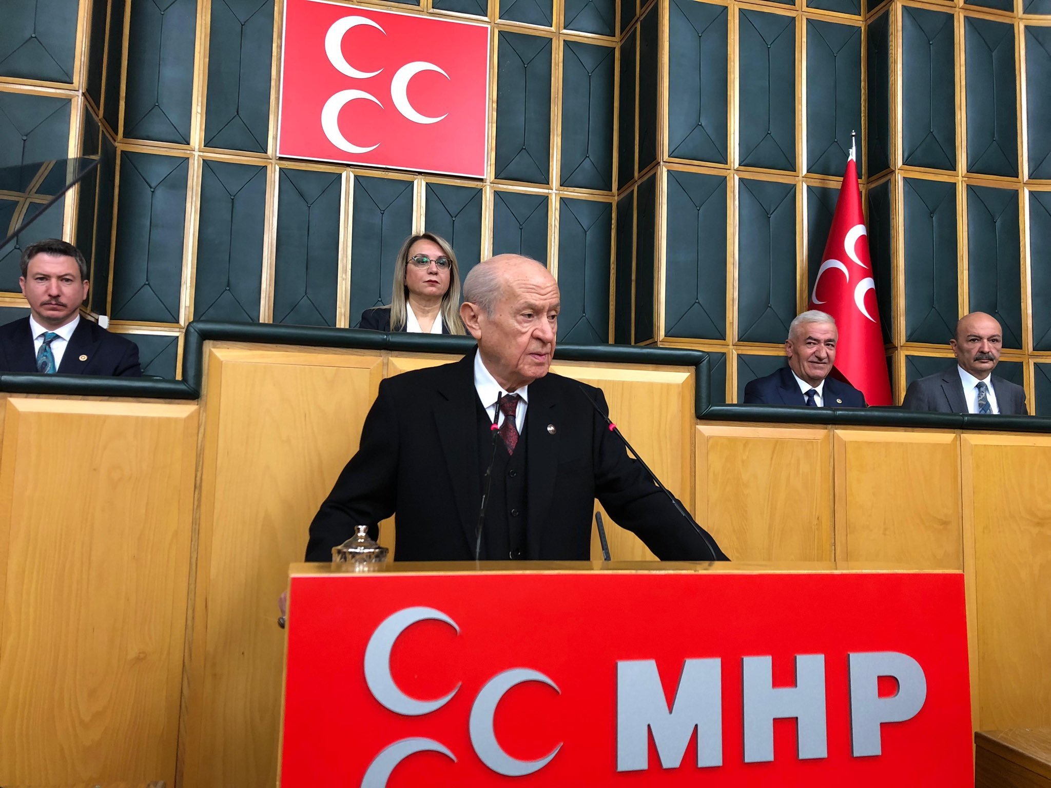 MHP Genel Başkanı Devlet Bahçeli,