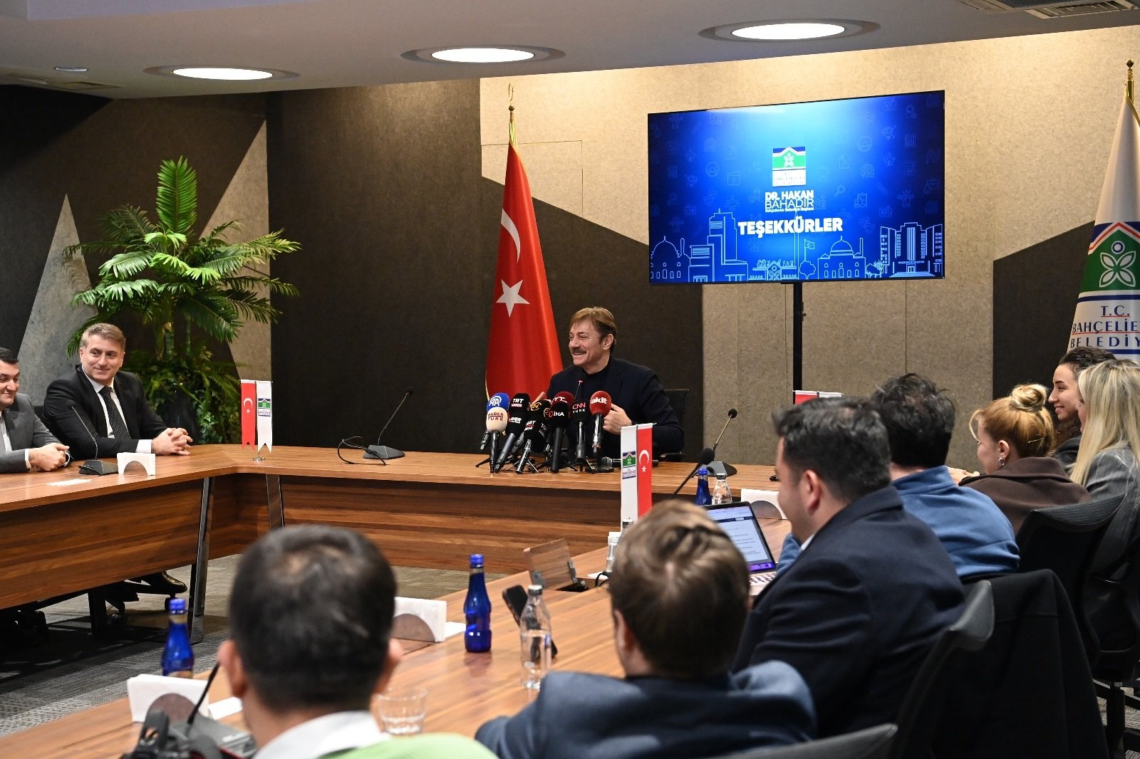 Bahçelievler Belediye Başkanı Hakan Bahadır,