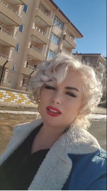 Mardinli Marilyn Monroe lakaplı Melek