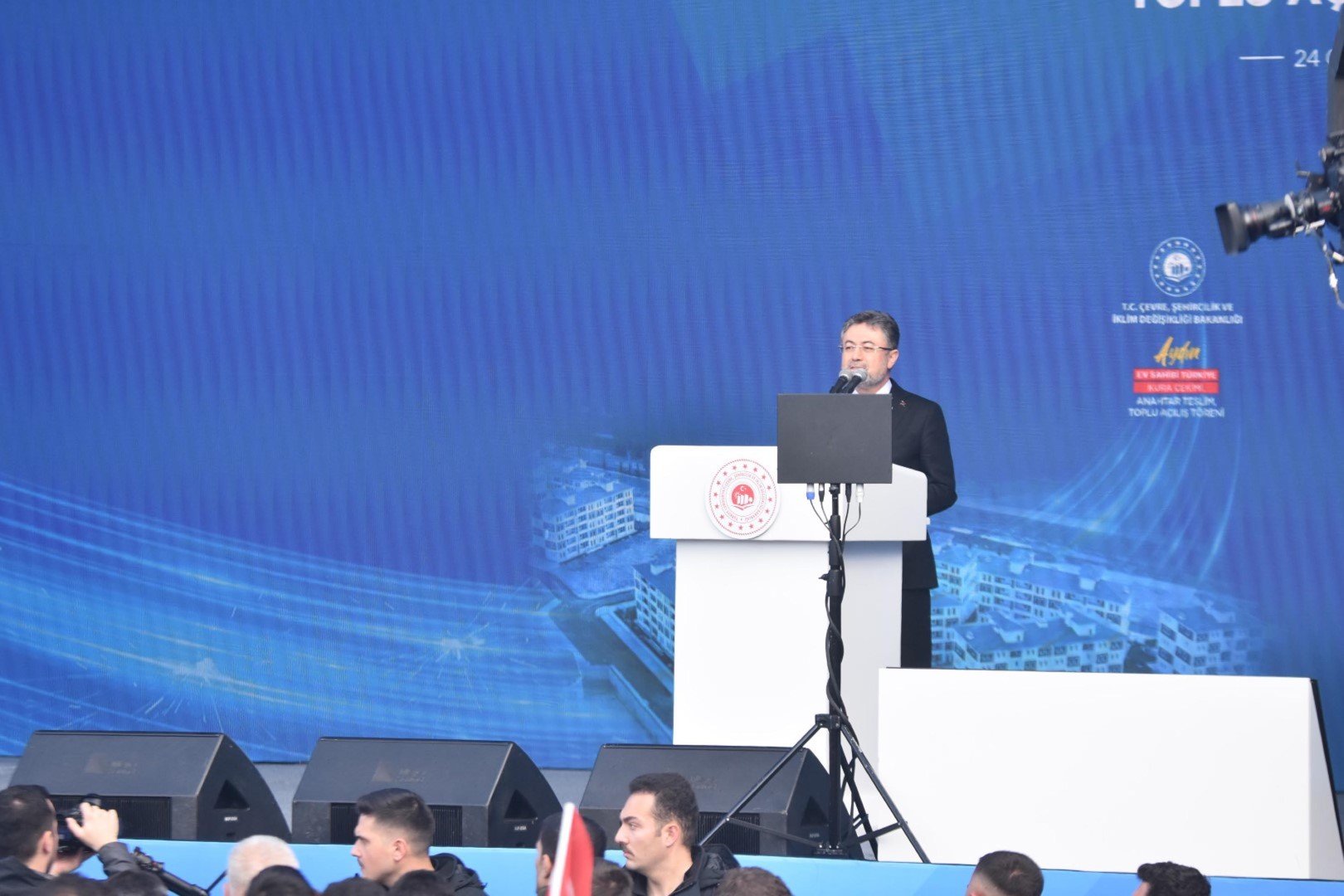 Cumhurbaşkanı Recep Tayyip Erdoğan, Aydın'daki