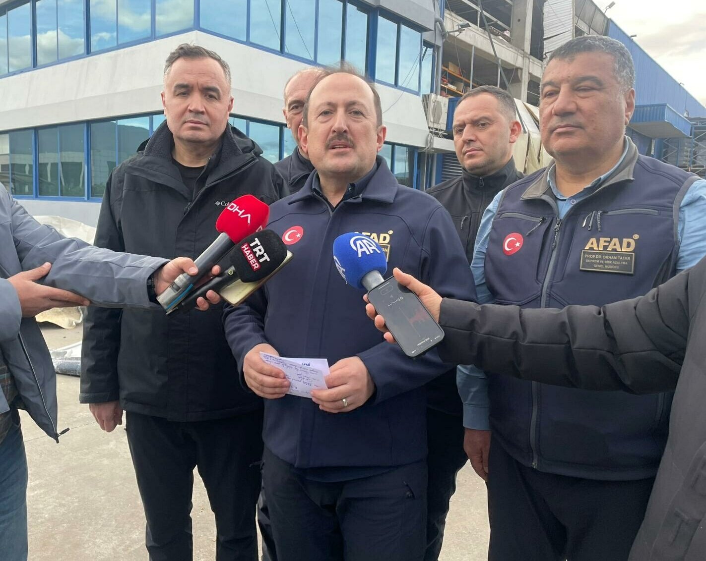 AFAD Başkanı Ali Hamza Pehlivan,