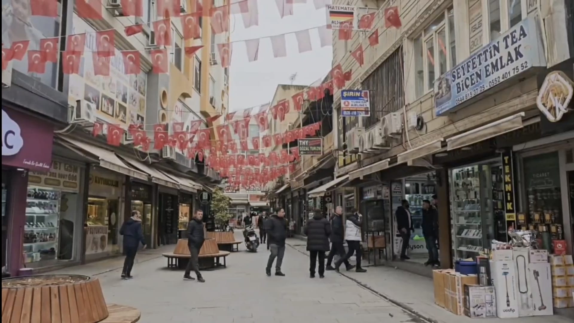 Mardin Nusaybin esnafı, Suriye sınırında