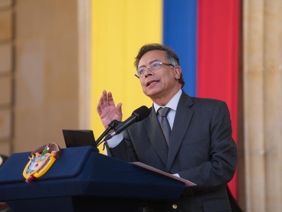 Kolombiya Cumhurbaşkanı Gustavo Petro,