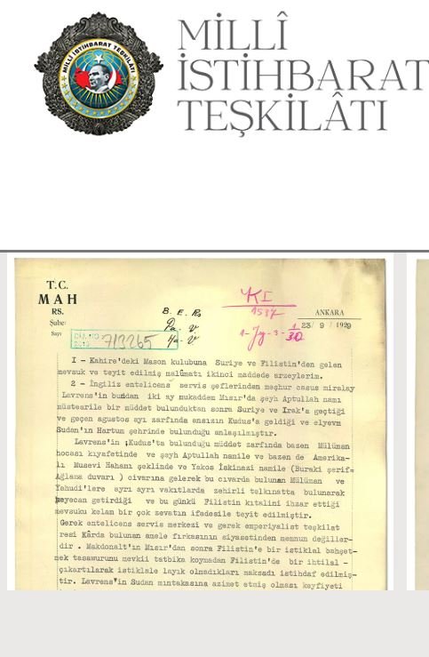 MİT, 'Arabistanlı Lawrence' lakaplı