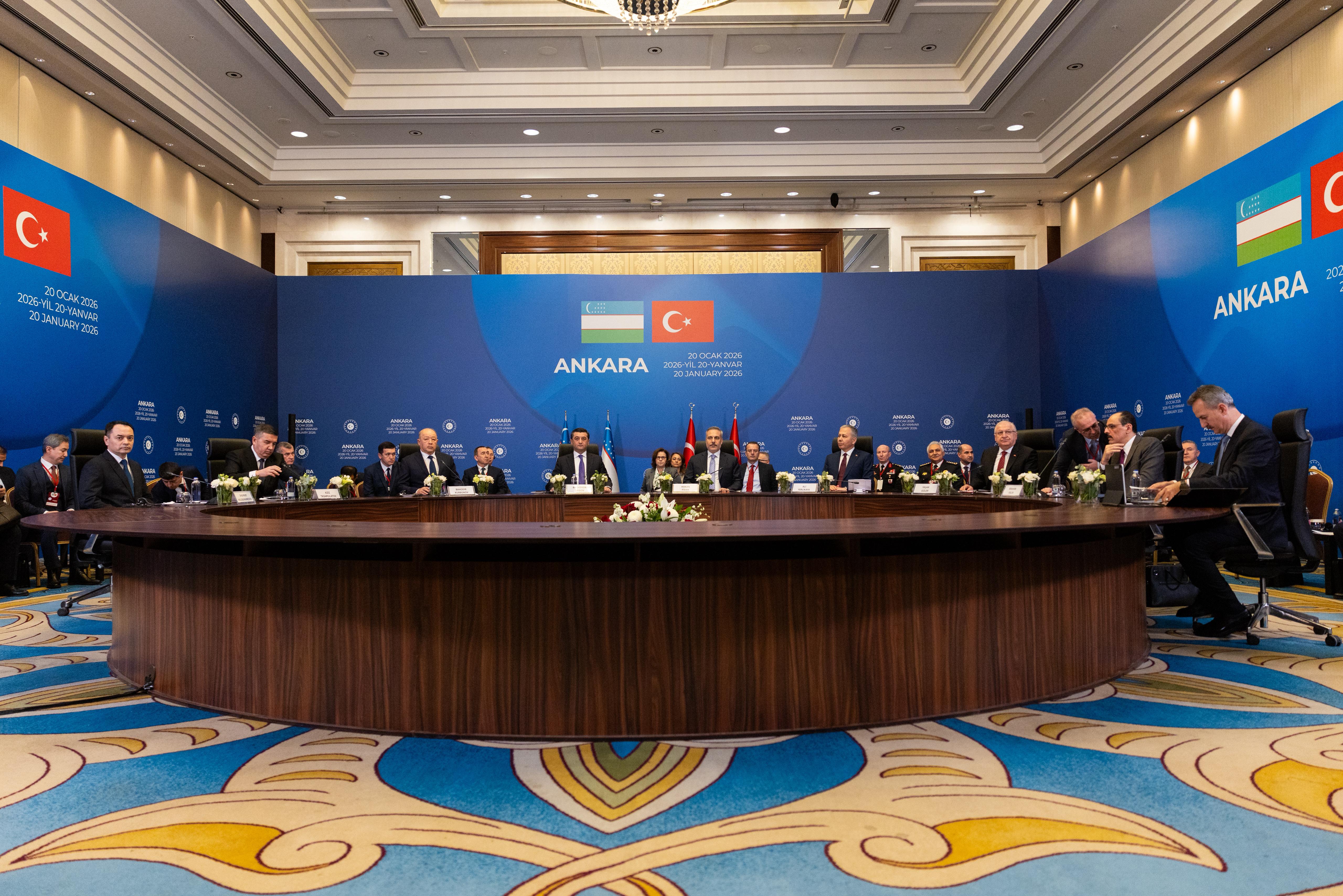 Türkiye ve Özbekistan'ın Dışişleri, Savunma,