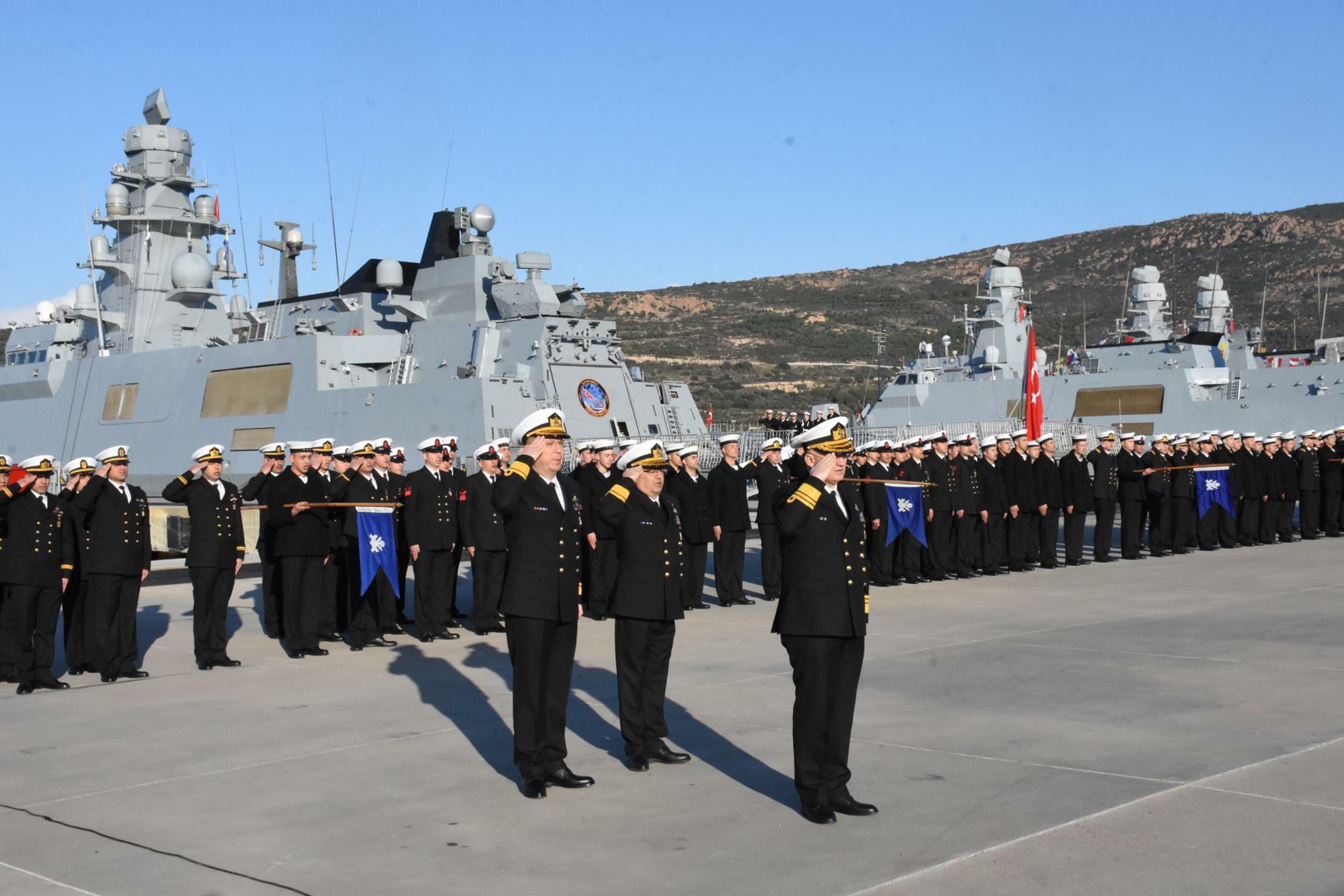 Yerli ve milli gemilerden oluşan