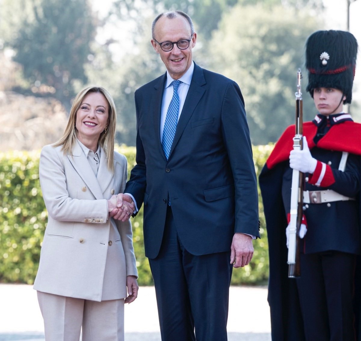 Almanya Başbakanı Friedrich Merz ve