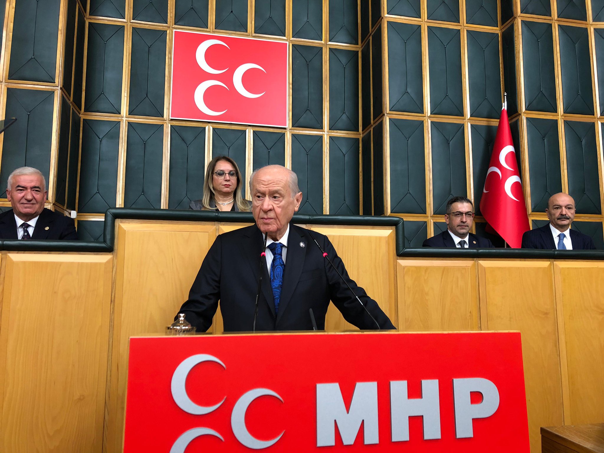 MHP Genel Başkanı Devlet Bahçeli,