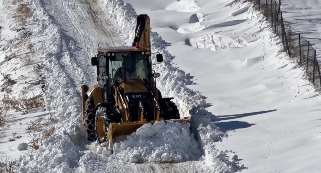 Batman'da yoğun kar nedeniyle kapanan