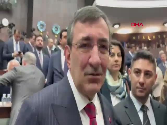Cumhurbaşkanı Yardımcısı Cevdet Yılmaz,