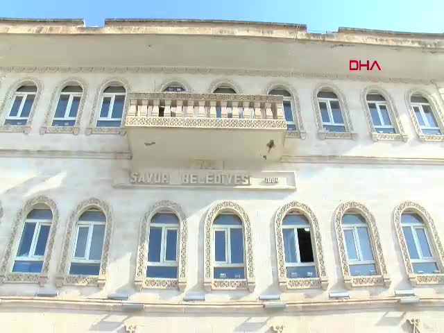 Mardin Savur'da yoğun kar