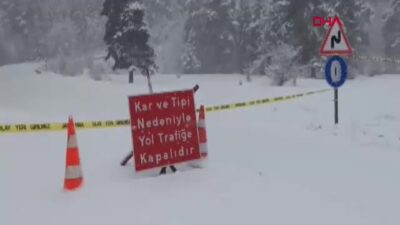 Ardahan'da etkili olan kar yağışı