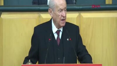 MHP Genel Başkanı Devlet Bahçeli,