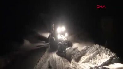 Şırnak'ın Beytüşşebap ilçesinde kar kalınlığı