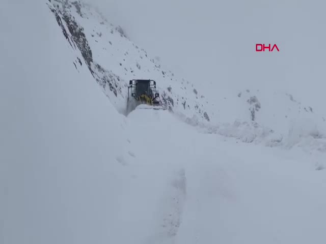 Malatya'da etkili olan kar