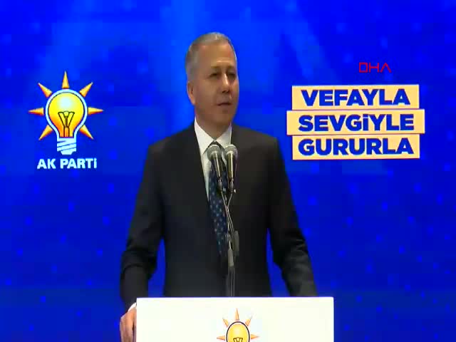 İçişleri Bakanı Ali Yerlikaya,